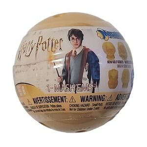 Wizarding World of Harry Potter Mash 'em Series 6 Gold Squishy Surprise LOT OF 4